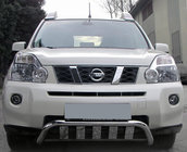 Nissan X-trail T31 2007–2014 Přední ochranný rám WT009 (nerez) fotografie 1