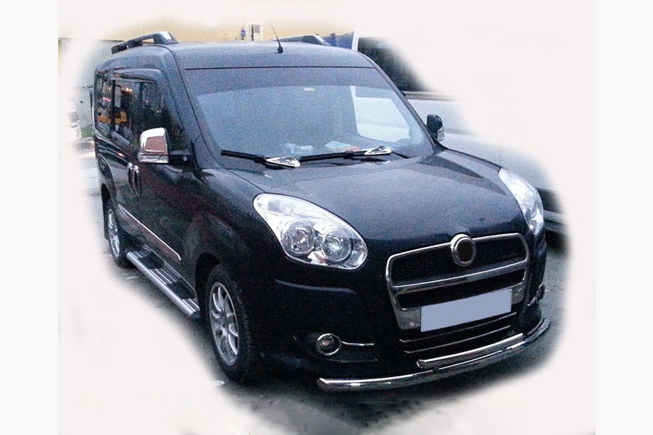 Opel Combo 2012–2018 Přední ochranný rám ST014 (nerez) 60/60 mm Image