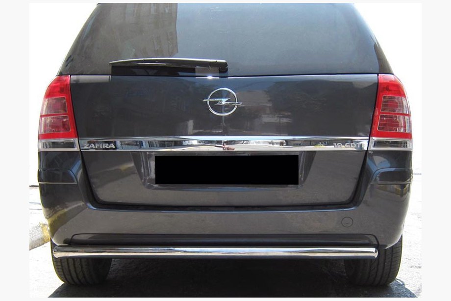 Opel Zafira B 2005–2011 Zadní ochranný rám AK002 (nerez) Image