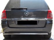 Opel Zafira B 2005–2011 Zadní ochranný rám AK002 (nerez) fotografie 1