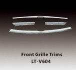 Toyota Rav 4 2006–2013 Chromované lišty na masku 2010-2012 (4 ks, plast) fotografie 1