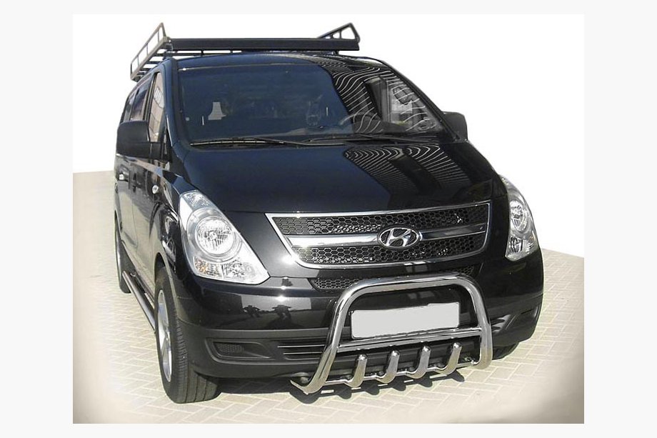 Hyundai H300, H1, Starex 2008–2020 Přední ochranný rám WT003-2 (nerez) Image