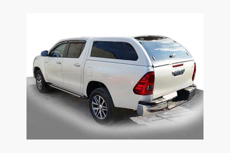 Toyota Hilux 2015– Boční nášlapy Rainbow (2 ks, hliník) Image
