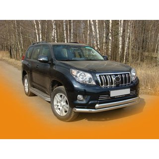 Přední ochranný rám ST014 (nerez) Toyota Land Cruiser Prado 150 2009–2023 fotografie 3