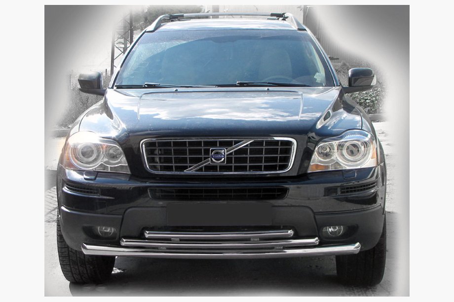 Volvo XC90 2002–2014 Přední ochranný rám ST014-2 (nerez) Image