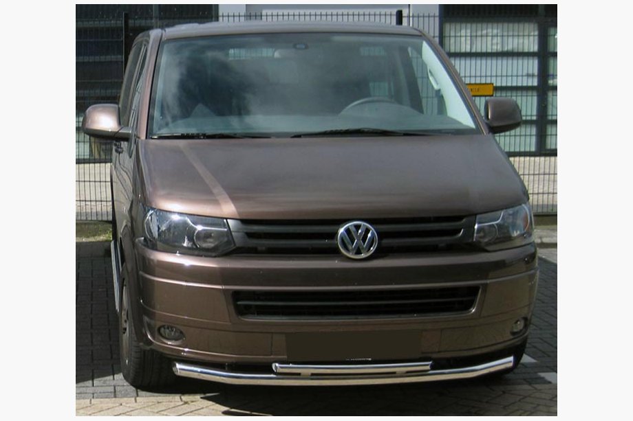 Volkswagen T5 2010–2015 Přední ochranný rám dvojitý 60/48 mm (nerez) 60 × 42 mm Image