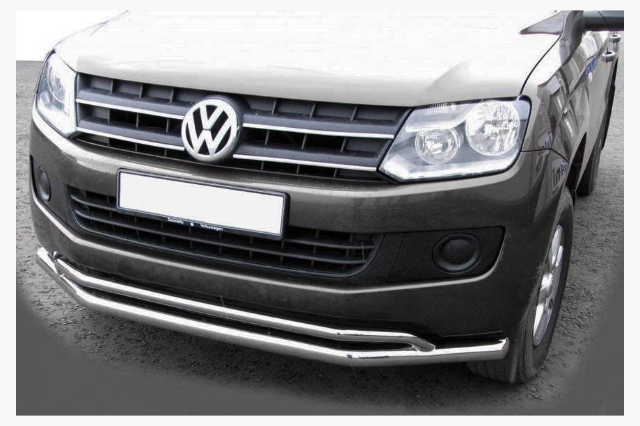 Volkswagen Amarok 2010–2022 Přední ochranný rám ST017 (nerez) 70 x 48 mm Image