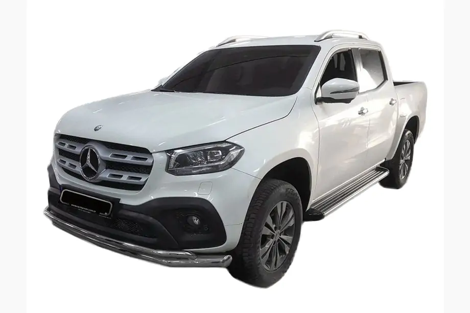Mercedes X-Class 2017–2020 Přední ochranný rám ST017 (nerez, 60 mm) Image