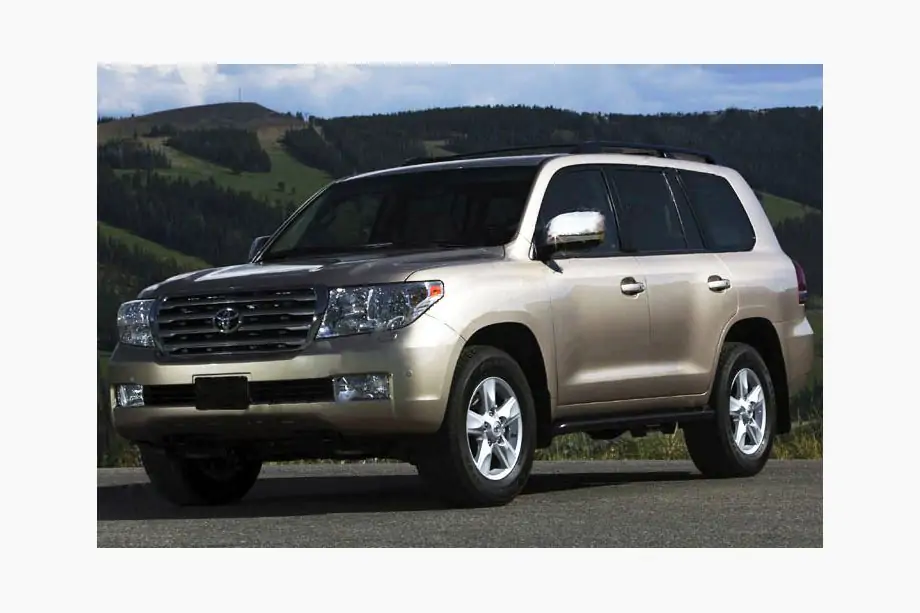 Lexus LX570/450d 2008–2022 Kryty zrcátek (2008-2012, 2 ks, nerez) Fotografie 4