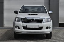 Toyota Hilux 2006–2015 Přední ochranný rám ST008 (nerez) fotografie 5