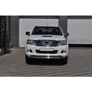 Přední ochranný rám ST017 (nerez) Toyota Hilux 2006–2015 fotografie 2