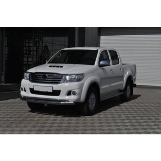 Přední ochranný rám ST017 (nerez) Toyota Hilux 2006–2015 fotografie 3