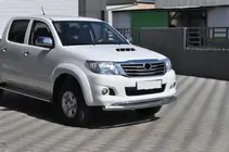 Toyota Hilux 2006–2015 Přední ochranný rám ST017 (nerez) fotografie 4
