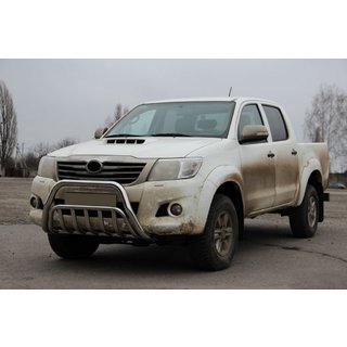 Bullbar WT002 (nerez) Toyota Hilux 2006–2015 fotografie 2