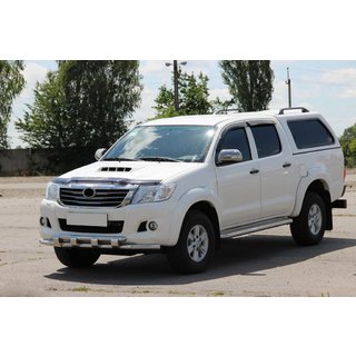 Přední ochranný rám ST015 (nerez) Toyota Hilux 2006–2015 fotografie 2