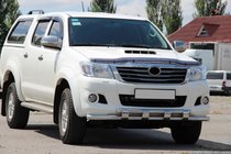 Toyota Hilux 2006–2015 Přední ochranný rám ST015 (nerez) fotografie 3
