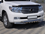 Toyota Land Cruiser 200 2007–2021 Přední ochranný rám ST015 (nerez) fotografie 1