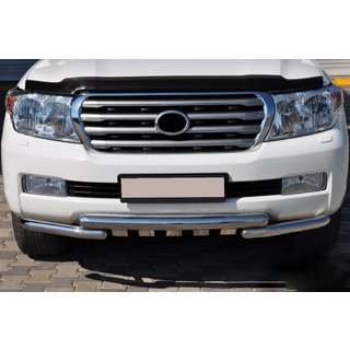 Přední ochranný rám ST015 (nerez) Toyota Land Cruiser 200 2007–2021 fotografie 2