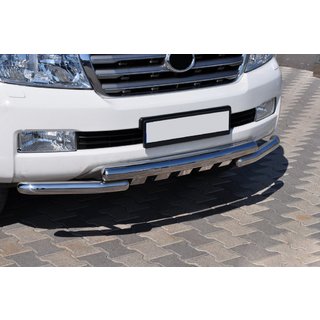Přední ochranný rám ST015 (nerez) Toyota Land Cruiser 200 2007–2021 fotografie 3