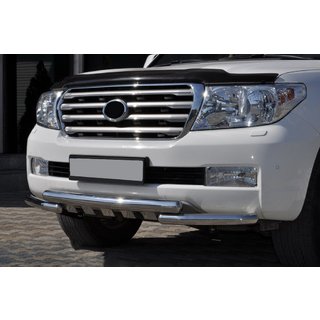 Přední ochranný rám ST015 (nerez) Toyota Land Cruiser 200 2007–2021 fotografie 4