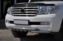 Toyota Land Cruiser 200 2007–2021 Přední ochranný rám ST015 (nerez) fotografie 4