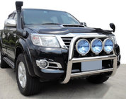 Toyota Hilux 2006–2015 Přední ochranný rám WT018 (nerez) fotografie 1