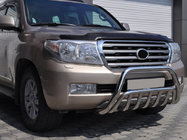 Toyota Land Cruiser 200 2007–2021 Přední ochranný rám WT002 (nerez) fotografie 1