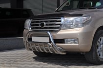 Toyota Land Cruiser 200 2007–2021 Přední ochranný rám WT002 (nerez) fotografie 2