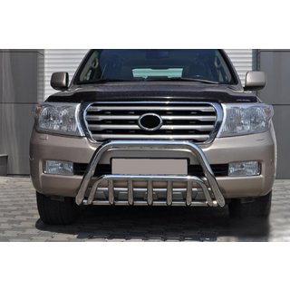 Přední ochranný rám WT002 (nerez) Toyota Land Cruiser 200 2007–2021 fotografie 4