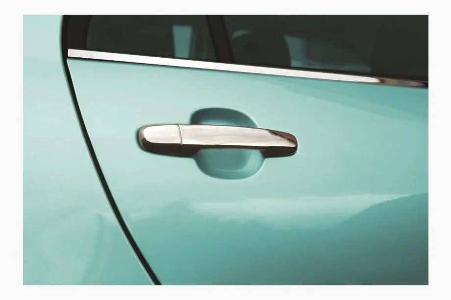 Daihatsu Sirion 2005–2015 Chromové kryty klik dveří (4 ks, nerez) Image