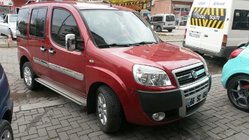 Fiat Doblo I 2005–2010 Dveřní lišty – široký typ (4 ks, nerez) Carmos - turecká ocel fotografie 4
