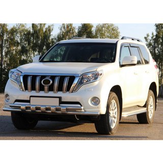 Přední ochranný rám ST015 (nerez) Toyota Land Cruiser Prado 150 2009–2023 fotografie 1