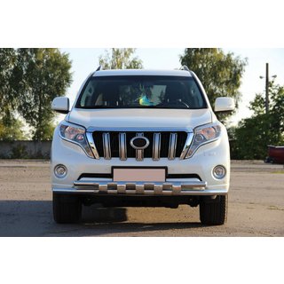 Přední ochranný rám ST015 (nerez) Toyota Land Cruiser Prado 150 2009–2023 fotografie 2