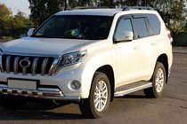 Toyota Land Cruiser Prado 150 2009–2023 Přední ochranný rám ST015 (nerez) fotografie 3