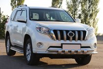 Toyota Land Cruiser Prado 150 2009–2023 Přední ochranný rám ST015 (nerez) fotografie 4