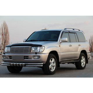 Přední ochranný rám ST015 (nerez) Toyota Land Cruiser 100 1998–2007 fotografie 1