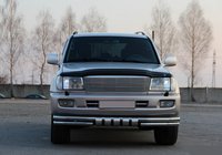 Toyota Land Cruiser 100 1998–2007 Přední ochranný rám ST015 (nerez) fotografie 2