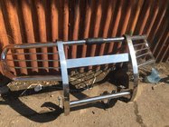 Toyota Land Cruiser Prado 120 2002–2009 Použitý bullbar s ochranou světlometů (originál) fotografie 1