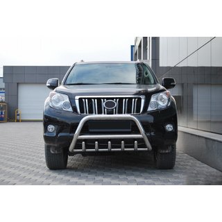 Přední ochranný rám WT003 (nerez) Toyota Land Cruiser Prado 150 2009–2023 fotografie 4