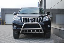 Toyota Land Cruiser Prado 150 2009–2023 Přední ochranný rám WT003 (nerez) fotografie 4