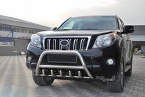Toyota Land Cruiser Prado 150 2009–2023 Přední ochranný rám WT003 (nerez) fotografie 5