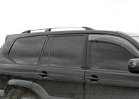 Toyota Land Cruiser Prado 120 2002–2009 Střešní ližiny šedá metalíza (turecké) Plastové patky fotografie 1
