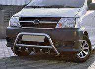 Toyota HiAce Přední ochranný rám WT003 (nerez) fotografie 1