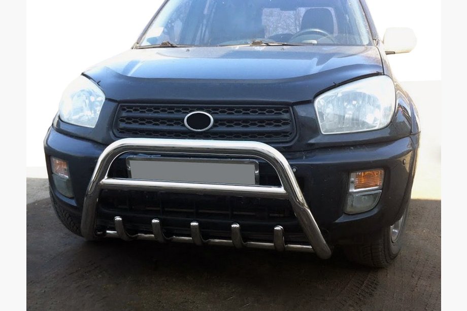 Toyota Rav 4 2001–2005 Přední ochranný rám WT003 (nerez) Image