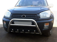 Toyota Rav 4 2001–2005 Přední ochranný rám WT003 (nerez) fotografie 1