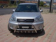 Toyota Rav 4 2001–2005 Přední ochranný rám WT003 (nerez) fotografie 6