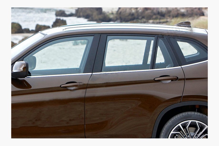 BMW X1 E84 2009–2015 Spodní okenní lišty (nerez) sada 6 ks Fotografie 1