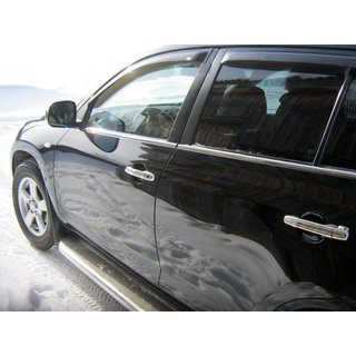 Nerezové kryty klik dveří Toyota Rav 4 2006–2013 fotografie 2