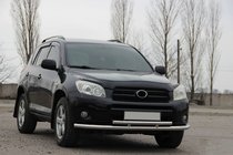 Toyota Rav 4 2006–2013 Přední ochranný rám ST014-1 (nerez) fotografie 2