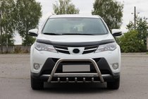 Toyota Rav 4 2013–2018 Přední ochranný rám WT003 (nerez) fotografie 2